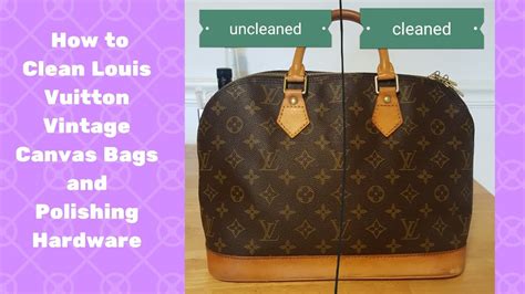 how to polish louis vuitton canvas|does louis vuitton clean bags.